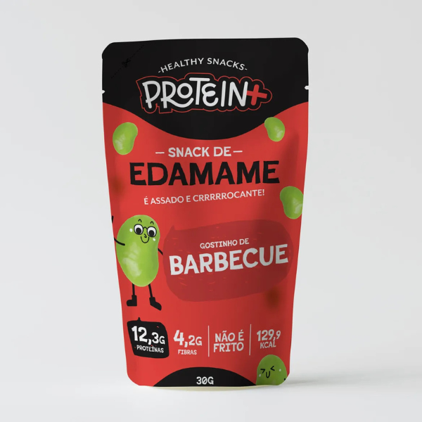 EDAMAME SNACKS BARBECUE (30G) PROTEIN PLUS