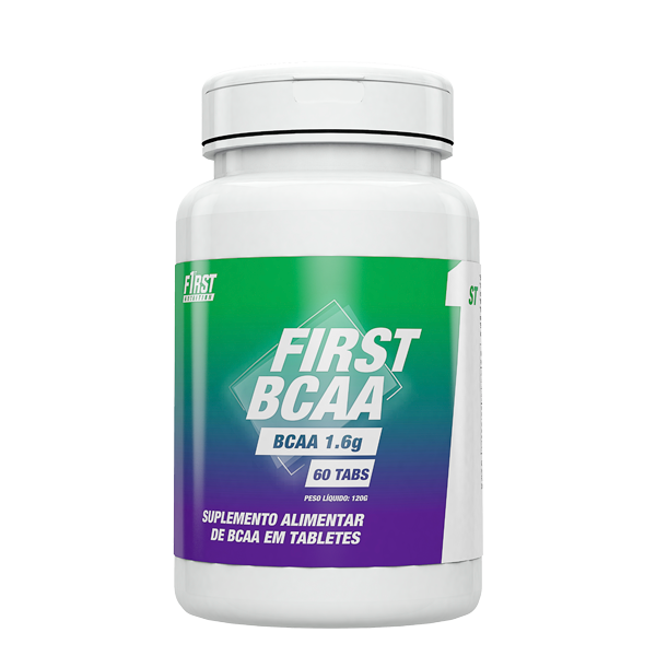 First BCAA 1.6g (60 Tabletes) - First Nutrition