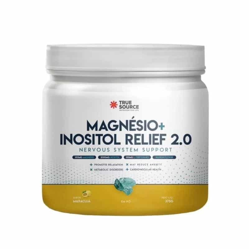 Magnésio Inositol 300g | Sabor Maracujá | True Source