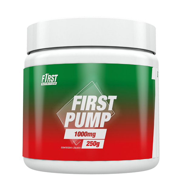 First Pump 1000mg 250g | Sabor Limão | First Nutrition