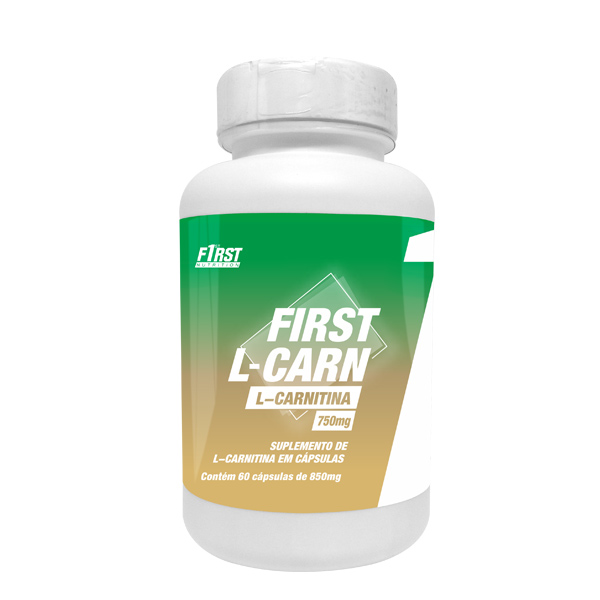 First L-Carnitina 1500mg (60 cápsulas) - First Nutrition