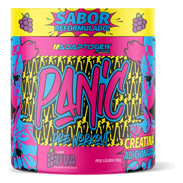 PANIC PRE WORKOUT SABOR UVA (300G) ADAPTOGEN