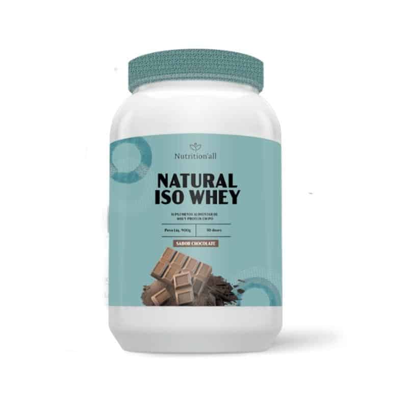 Natural Iso Whey 900g | Sabor Chocolate | Nutrition All
