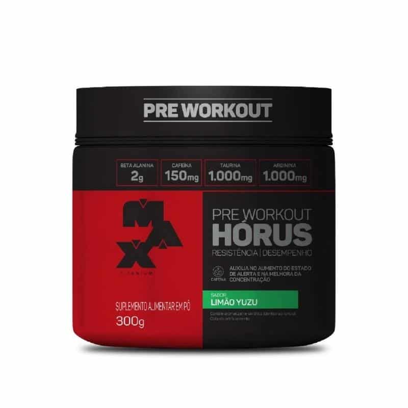 Horus 300g | Sabor Limão Yuzu | Max Titanium