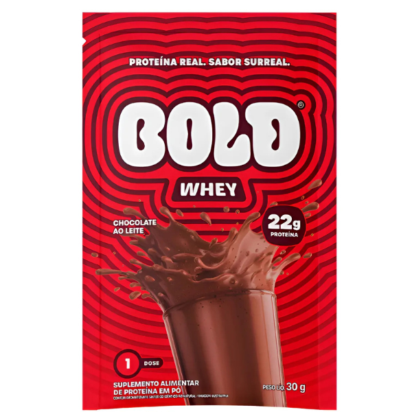 BOLD WHEY CHOCOLATE AO LEITE (30G) BOLD SNACKS