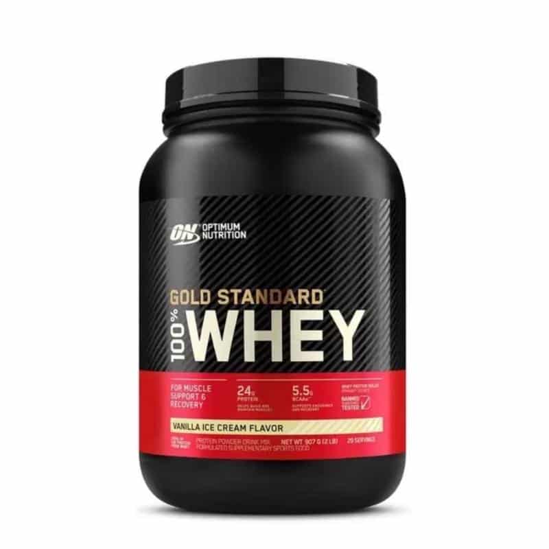 GOLD STANDARD 100% WHEY BAUNILHA (907G) ON