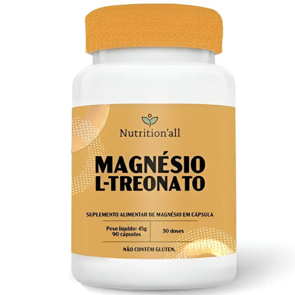 MAGNÉSIO L-TREONATO (90 CAPS) NUTRITION ALL