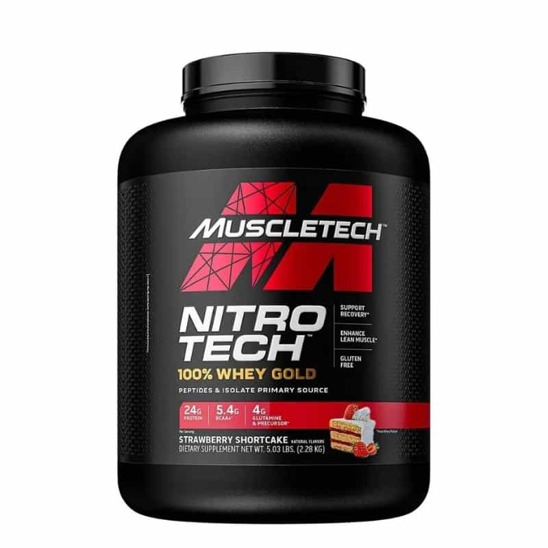 Nitro Tech Whey Protein 2500g | Sabor Baunilha | Muscletech