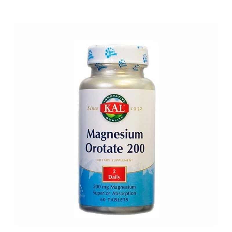 Magnesium Orotate 200mg | 60tablets | Kal
