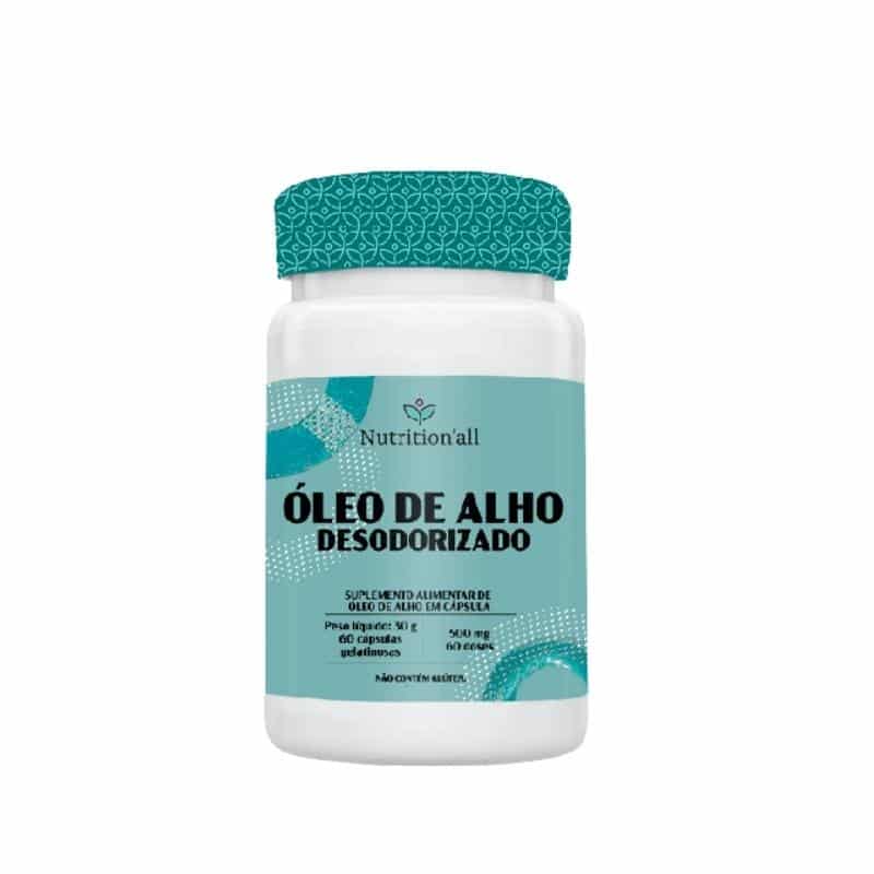Óleo de Alho Desodorizado 60 Cápsulas | Nutrition All