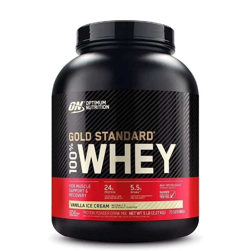 GOLD STANDARD 100% WHEY BAUNILHA (2270G) ON